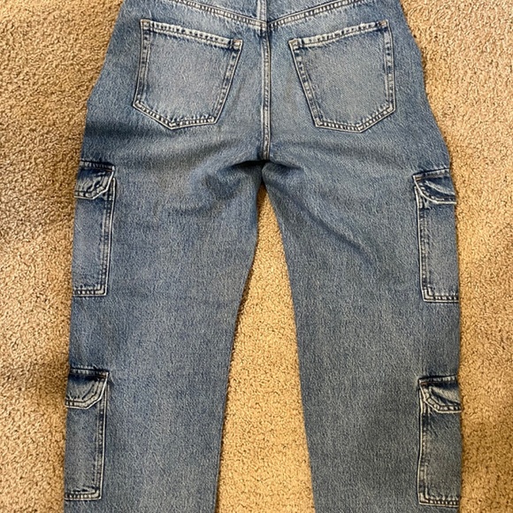 Cargo Denim Jeans - Picture 4 of 5